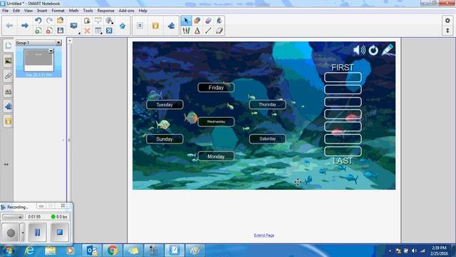 Rank Order - SMART Notebook 15.2 Lesson Builder Activity смотреть онлайн