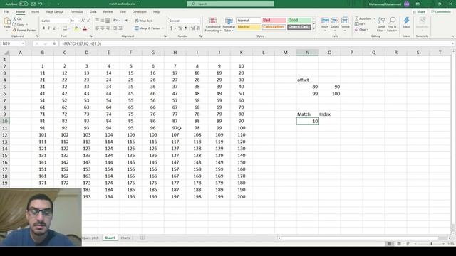 Excel for Chemical Engineers I 57 I Match Index and Offset functions смотреть онлайн
