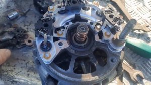 Замена генератора УАЗ // Установка генератора калины на УАЗ