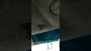 замена крючка солнце защитного козырька Рено логан.