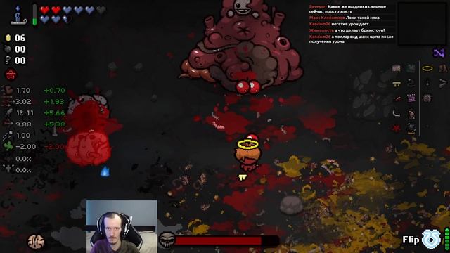 [remastered] Дико сгорел от ракетных бомб | The Binding of Isaac: Repentance #107 смотреть онлайн