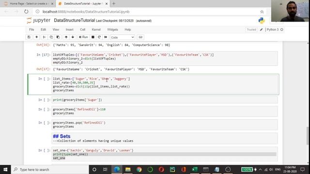 DataPlayground#7:Python Data Structure-Part 2 (Dictionary and Set) смотреть онлайн