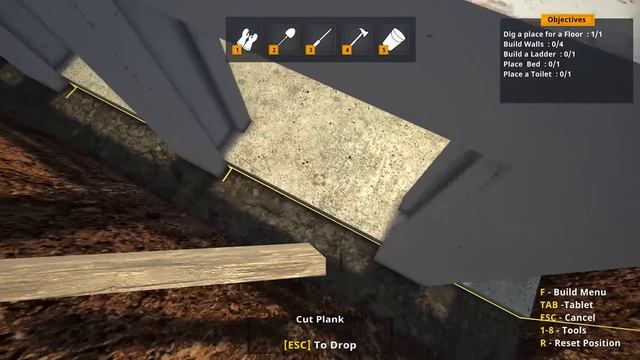 КАК ПОСТРОИТЬ БУНКЕР С НУЛЯ ( Bunker Builder Simulator )