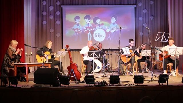 The Beatles - Girl. Исполняет ансамбль "Классические гитары" смотреть онлайн