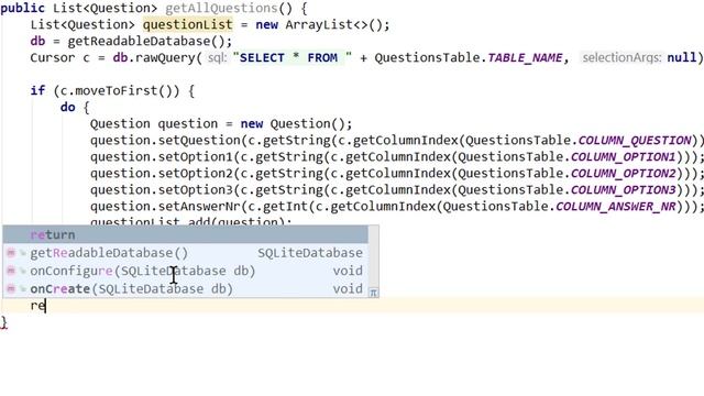 Multiple Choice Quiz App with SQLite Integration Part 4 - RAWQUERY DATABASE WITH CURSOR - Android смотреть онлайн