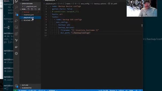 NOMM Webinar 1 - Tech Session - Backing up EOS configs with Ansible смотреть онлайн