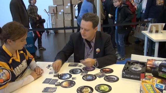 Space Mission - BoardGameGeek Booth - Essen Spiel 2011 смотреть онлайн