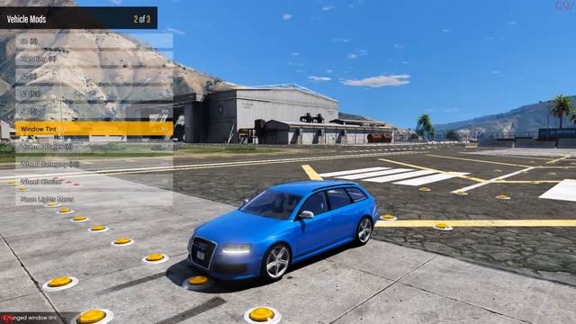 GTA V - Audi RS6 Avant Walk-around HD (MVGA, VisualV, NVR) смотреть онлайн