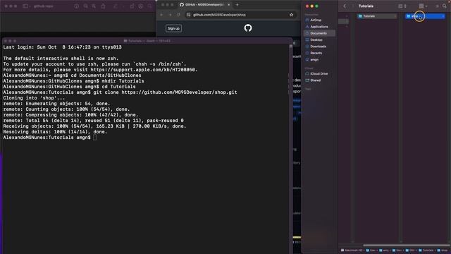 Pushing my code to GitHub (Terminal + Visual Studio Code) so you can clone it and play with it ??? смотреть онлайн
