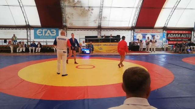Чемпионат Украины по самбо Геворг Манукян. "Каролина Бугас" смотреть онлайн