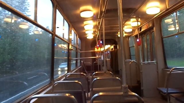 Трамвай Санкт-Петербурга 9-511: ЛВС-86К б.3019 по №40 (26.05.19) смотреть онлайн