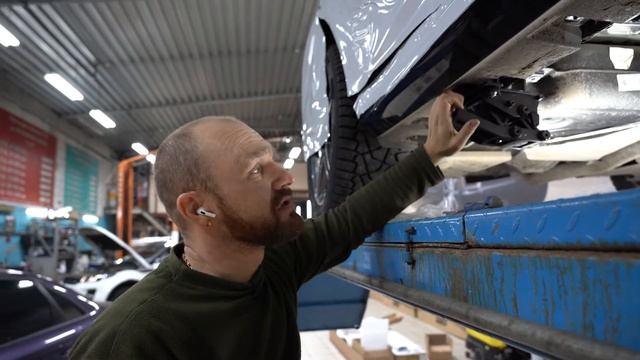 Mercedes-Benz GLE (W167) - Установка электропорогов ATS