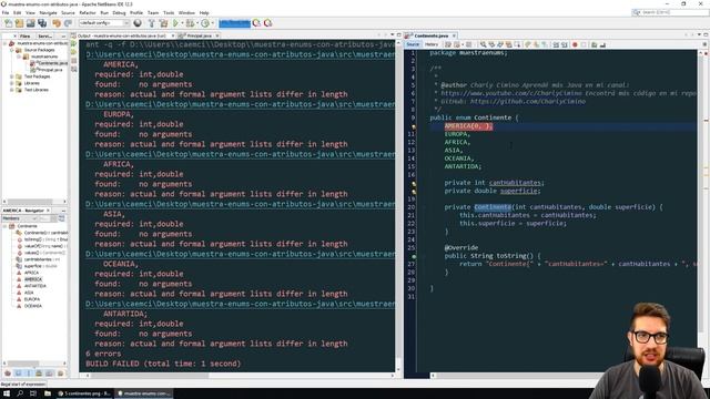 ENUMS en Java ☕ ¡Con atributos y métodos! ? смотреть онлайн