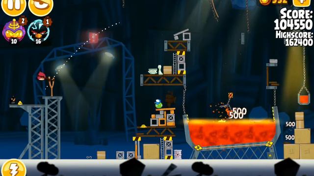 Angry Birds Seasons-Piggywood Studios Level {1-13} Three Star Walkthrough смотреть онлайн