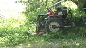 МОТОБЛОК С РОТОРНОЙ КОСИЛКОЙ. ДОРАБОТКИ. СИЖУ И КОШУ