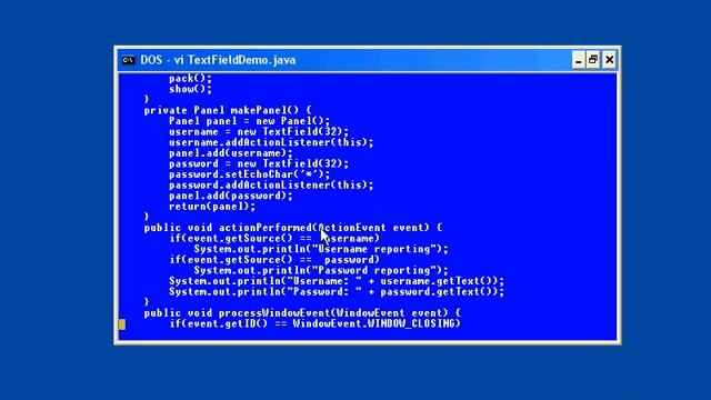 Lesson7 A Text Field is for Typing | Introduction to the Java Programming Language смотреть онлайн