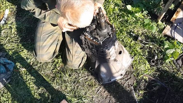 Разбор коробки ВАЗ 2106 смотреть онлайн