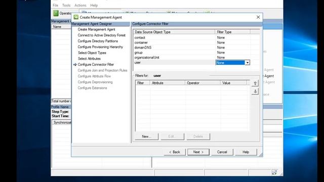 MIM 2016 Part2 MIM Sync service AD MA config смотреть онлайн