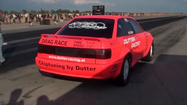 Dutter Racing Audi 90 Quattro Turbo Vs. Pontiac Trans-Am Biturbo HD смотреть онлайн