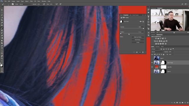 How to Extract Hair From a Similar Tone Background смотреть онлайн