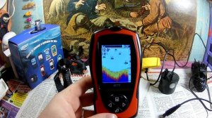 Эхолот lucky ff1108-1cт.Первые впечатления. Обзор. Тест на воде зимой)