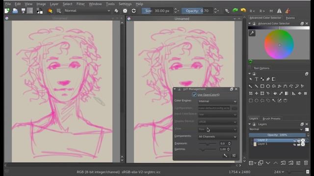 Krita 2.9 quicktip: Value workflow with the LUT docker смотреть онлайн