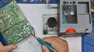 Самодельная паяльная станция " Сверчок " на 245 жалах , полностью на советских деталях