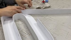 Вывеска из объемных световых букв