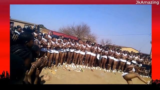 Danza Tradicional Izintombi Zotthingo De Sudáfrica