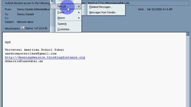 Sending Links to Network Drives Via Outlook: Use the URL and not the shortcut! смотреть онлайн