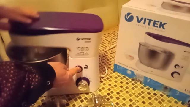Распаковка — Миксер стационарный Vitek VT-1443 смотреть онлайн