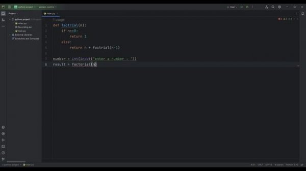 Python Recursion Tutorial: Calculating Factorials using Recursive Functions-Day #09