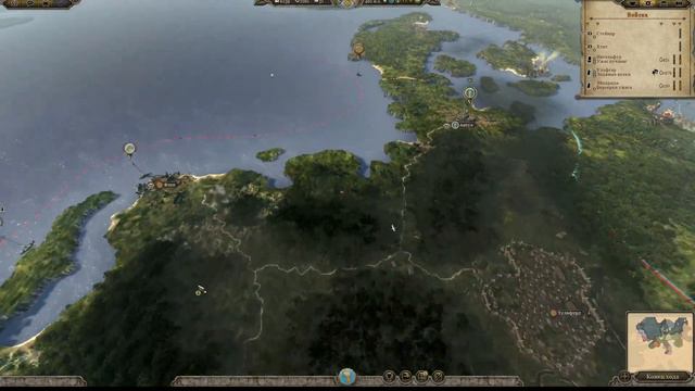 Total War ATTILA. Юты. Прохождение на Легенде #2 - Отбиваемся от врагов