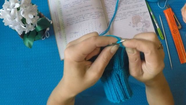 Детская шапочка для начинающих.Подробный МК.1 часть смотреть онлайн