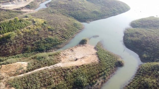 Вьетнам. Полет над кофейными плантациями. смотреть онлайн