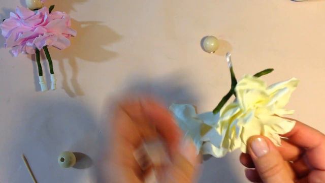 Кукла из фоамирана. Цветочная балерина/ Flower ballerina/BONECA de FOAMIRAN смотреть онлайн