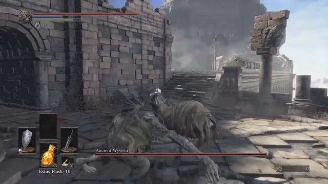 Dark Souls 3 | Boss Cheese - One Hit KO (Ancient Wyvern) смотреть онлайн