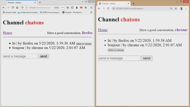 # Project 2 - Web Programming with Python and JavaScript : Creation of an online messaging service. смотреть онлайн