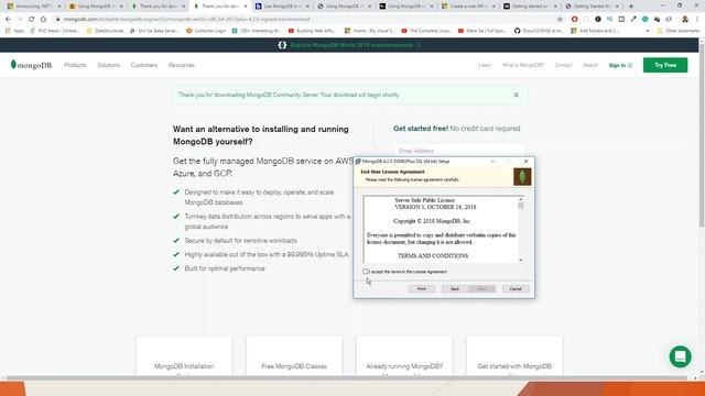 MongoDb Installation смотреть онлайн