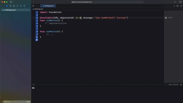 How to use #available, @available, #unavailable in Swift смотреть онлайн