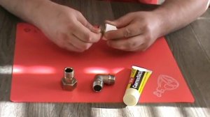 Как наматывать лен на резьбу