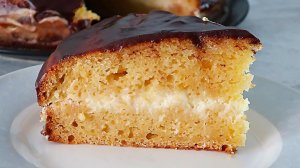 Быстрый торт на сметане с вареньем "Черный Принц". Торт легко и просто