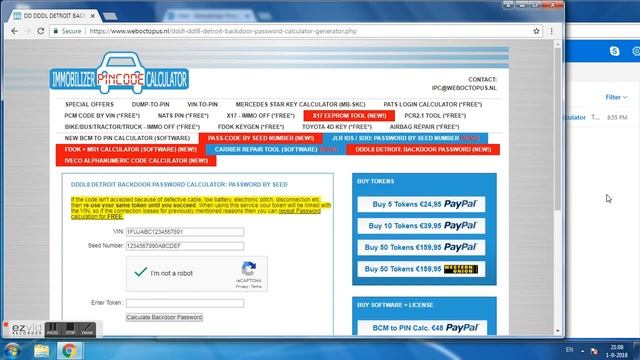 DETROIT DDDL8 DDL8 BACKDOOR PASSWORD CALCULATOR ( KEYGEN / GENERATOR) смотреть онлайн
