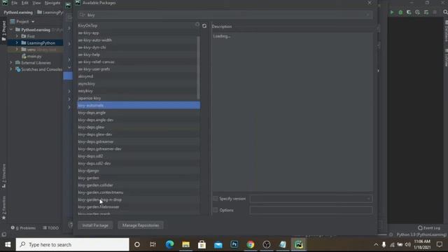 Intro To Kivy - Installing Kivy On Windows - Python Kivy GUI Tutorial #1