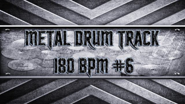 Heavy/Thrash/Power Metal Drum Track 180 BPM (HQ,HD)