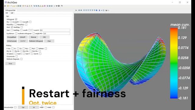[ArchGeo] Optimize minimal net from an orthogonal A-net смотреть онлайн