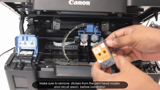 PIXMA G3400/3411 SERIES PRINT HEAD REPLACEMENT смотреть онлайн