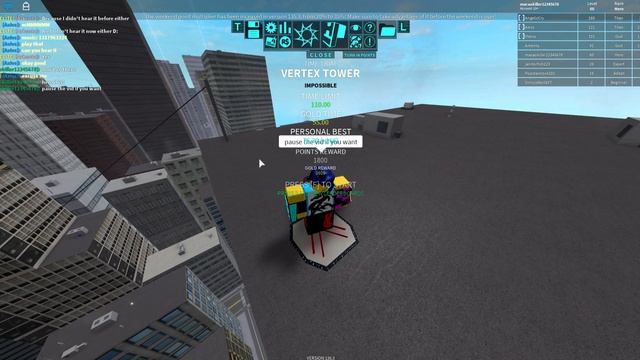 Roblox:Parkour: how to go to the vertex time trial and how to make it in gold time смотреть онлайн