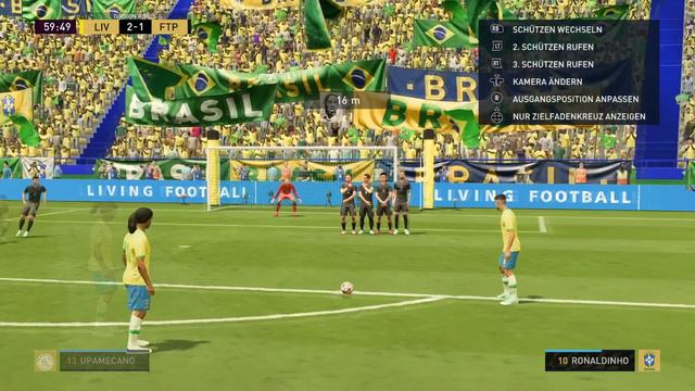 FIFA 22 - 89 Ronaldinho doesn't miss those! 😍 смотреть онлайн