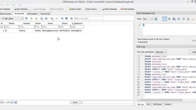 Login Form Using Tkinter and sqlite3 смотреть онлайн